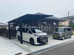 新築シンプル オープン外構