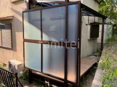オプション 前面パネル 本体色 ブラウン 屋根色 クリアマット(熱線遮断)