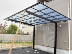 カーポート1台 LIXIL ネスカF メッシュフェンス