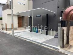 カーポート1台 (単棟) LIXIL カーポートSC フラット屋根 吊り下げ屋根